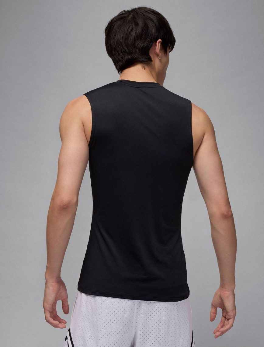 Jordan Dri-Fit Sport Erkek Siyah Kolsuz T-Shirt Jordan Dri-Fit Sport Erkek Siyah Kolsuz T-Shirt