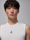 Jordan Dri-Fit Sport Erkek Beyaz Kolsuz T-Shirt