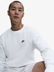 Nike Club Fleece Crew Erkek Beyaz Sweatshirt Nike Club Fleece Crew Erkek Beyaz Sweatshirt