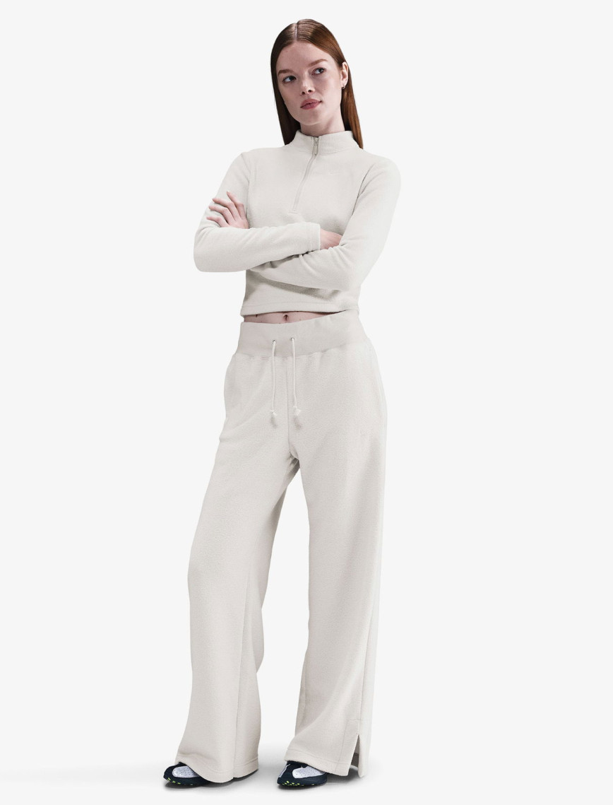 Nike Sportswear Phoenix Plush Kadın Krem Rengi Eşofman Altı Nike Sportswear Phoenix Plush Kadın Krem Rengi Eşofman Altı