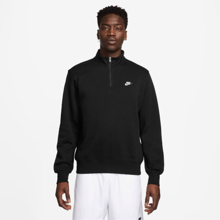 Nike Sportswear Club Fleece Top Erkek Siyah Sweatshirt Nike Sportswear Club Fleece Top Erkek Siyah Sweatshirt