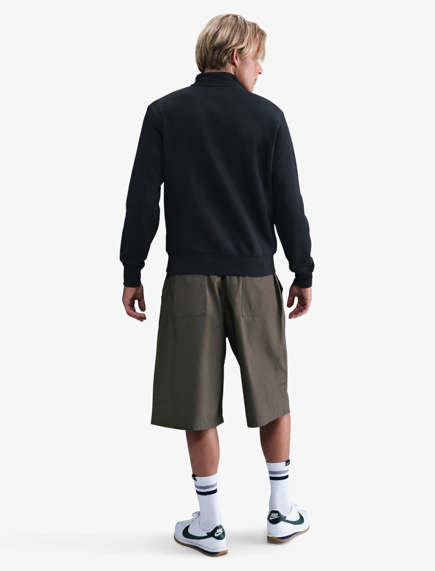 Nike Sportswear Club Fleece Top Erkek Siyah Sweatshirt Nike Sportswear Club Fleece Top Erkek Siyah Sweatshirt