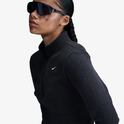 Nike Sportswear Phoenix Plush Kadın Siyah Uzun Kollu T-Shirt Nike Sportswear Phoenix Plush Kadın Siyah Uzun Kollu T-Shirt