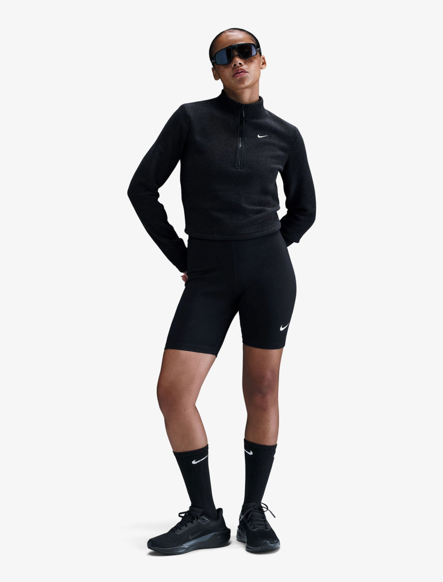 Nike Sportswear Phoenix Plush Kadın Siyah Uzun Kollu T-Shirt Nike Sportswear Phoenix Plush Kadın Siyah Uzun Kollu T-Shirt