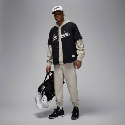 Jordan Dri-Fit Sport Crossover Fleece Erkek Gri Eşofman Altı Jordan Dri-Fit Sport Crossover Fleece Erkek Gri Eşofman Altı