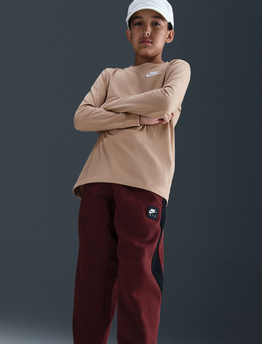 Nike Air Fleece Jogger Çocuk Bordo Eşofman Altı Nike Air Fleece Jogger Çocuk Bordo Eşofman Altı