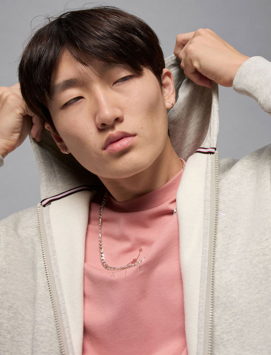 Jordan Brooklyn Fleece Erkek Gri Kapüşonlu Eşofman Üstü Jordan Brooklyn Fleece Erkek Gri Kapüşonlu Eşofman Üstü