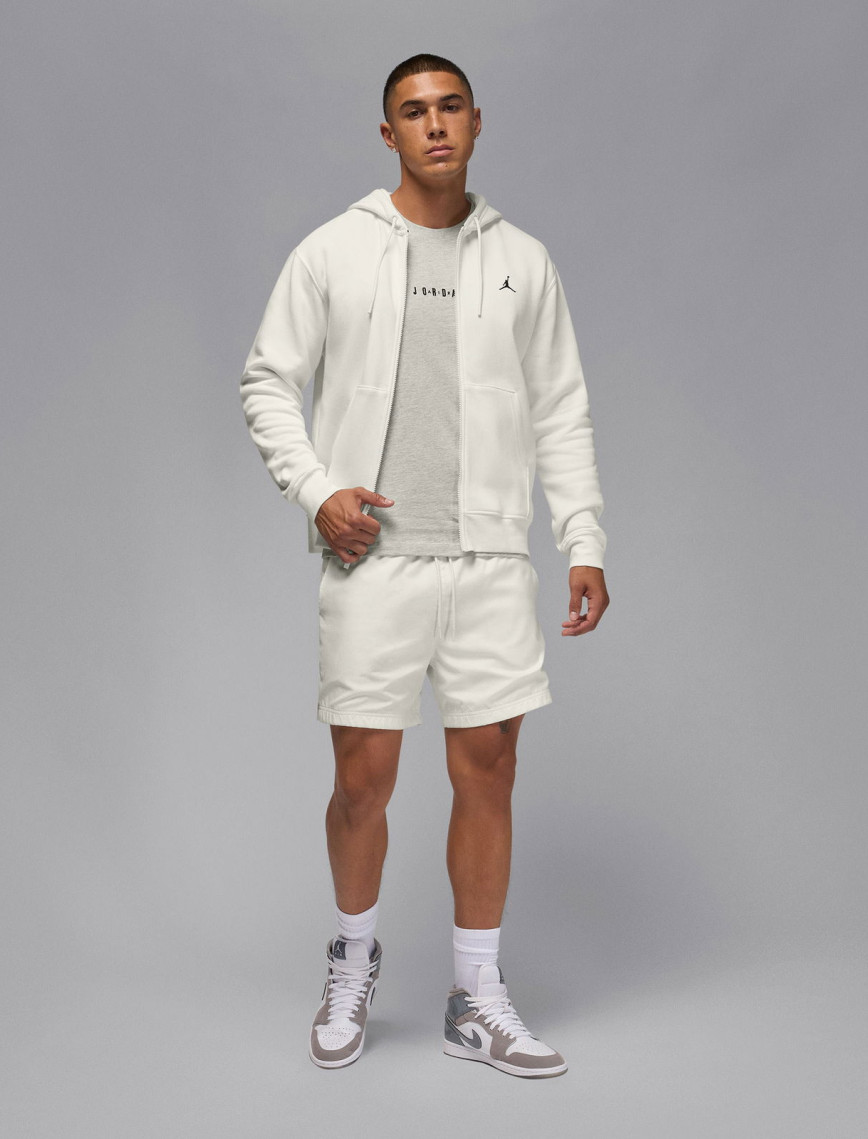 Jordan Brooklyn Fleece Erkek Krem Rengi Kapüşonlu Eşofman Üstü Jordan Brooklyn Fleece Erkek Krem Rengi Kapüşonlu Eşofman Üstü