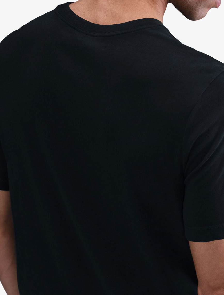 Nike Dri-Fit Trail Logo Erkek Siyah T-Shirt Nike Dri-Fit Trail Logo Erkek Siyah T-Shirt