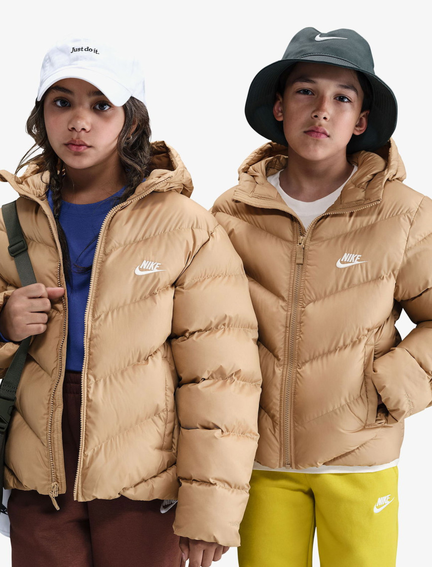 Nike Sportswear Therma-Fit All Day Play Çocuk Bej Mont Nike Sportswear Therma-Fit All Day Play Çocuk Bej Mont