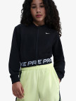 Nike Pro Dri-Fit Fleece Çocuk Siyah Sweatshirt Nike Pro Dri-Fit Fleece Çocuk Siyah Sweatshirt