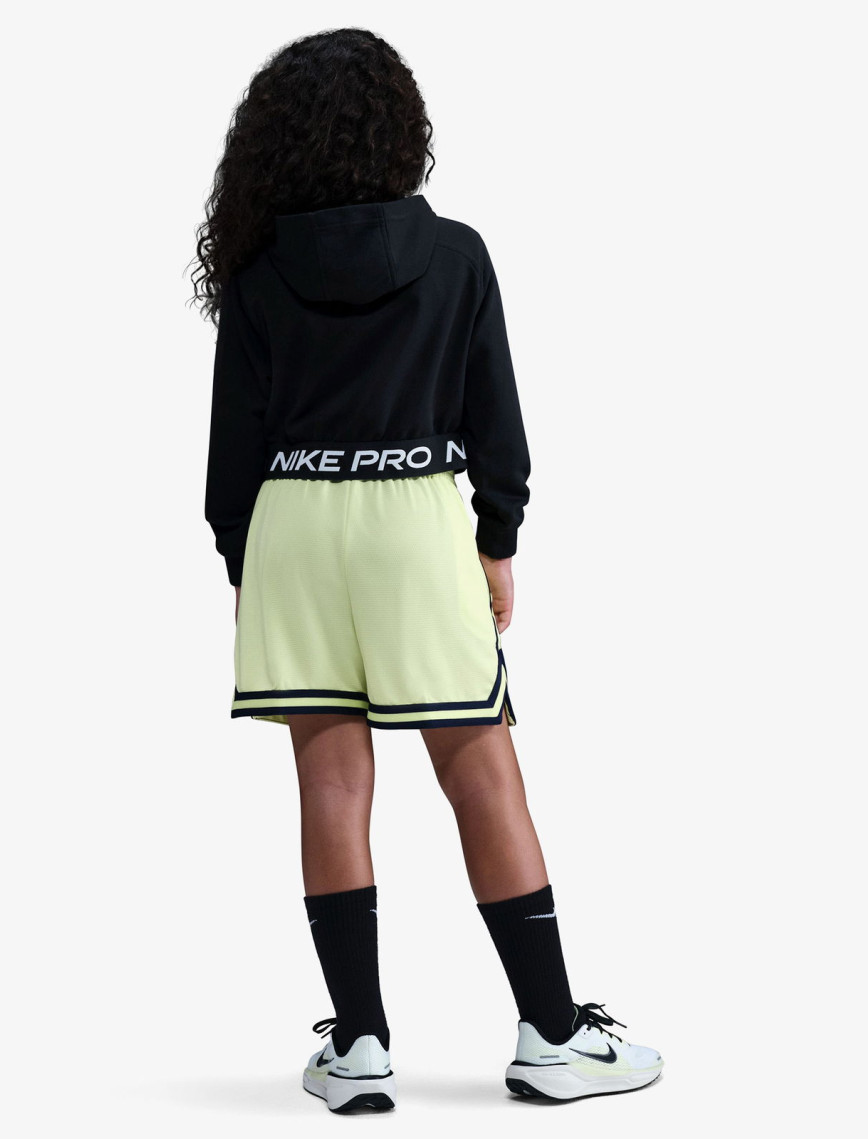 Nike Pro Dri-Fit Fleece Çocuk Siyah Sweatshirt Nike Pro Dri-Fit Fleece Çocuk Siyah Sweatshirt