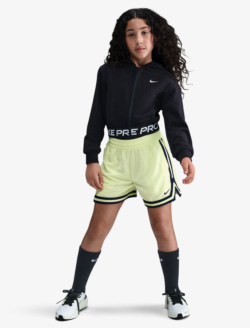 Nike Pro Dri-Fit Fleece Çocuk Siyah Sweatshirt Nike Pro Dri-Fit Fleece Çocuk Siyah Sweatshirt