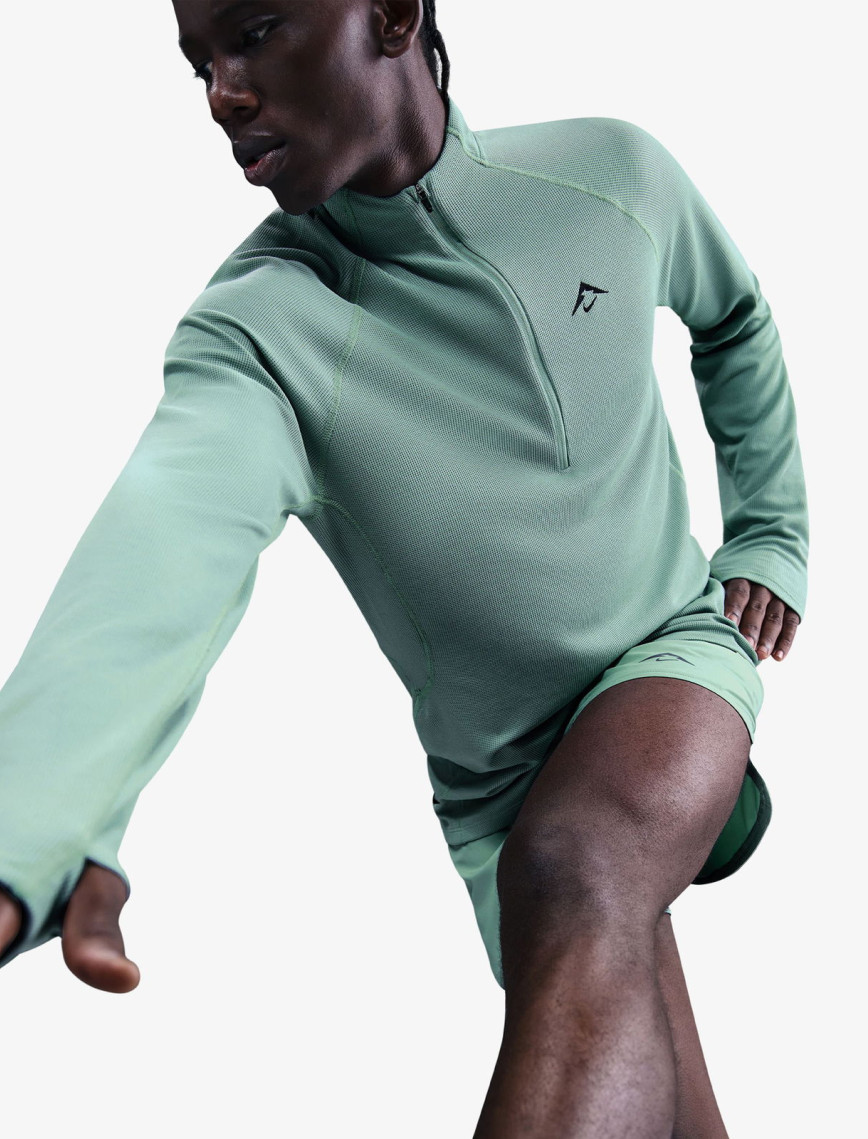 Nike Dri-Fit Trail Midlayer Erkek Yeşil Kapüşonlu Eşofman Üstü Nike Dri-Fit Trail Midlayer Erkek Yeşil Kapüşonlu Eşofman Üstü