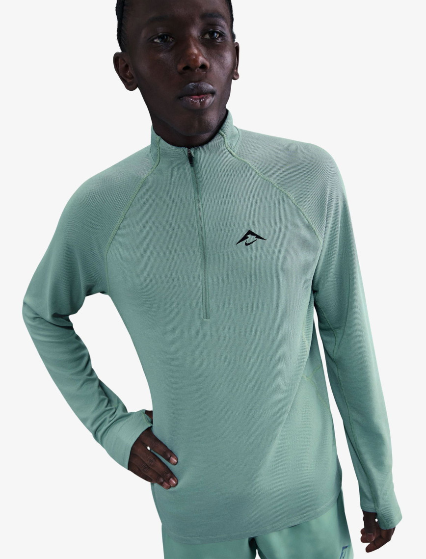 Nike Dri-Fit Trail Midlayer Erkek Yeşil Kapüşonlu Eşofman Üstü Nike Dri-Fit Trail Midlayer Erkek Yeşil Kapüşonlu Eşofman Üstü