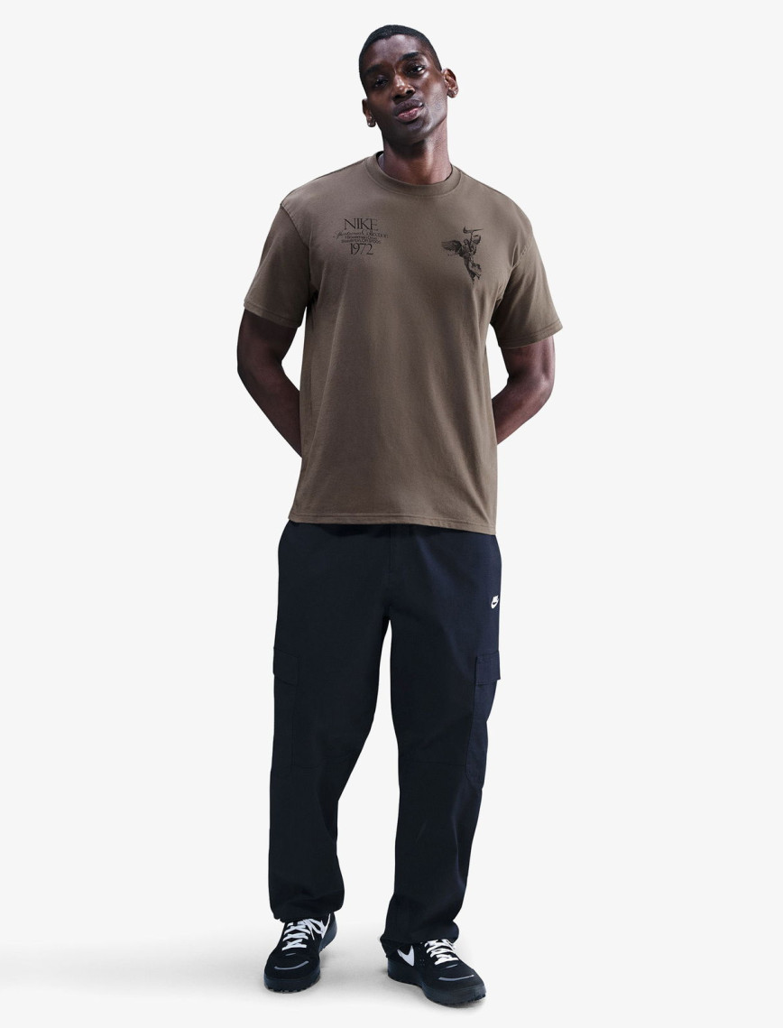 Nike Sportswear M90 Wings Victory Erkek Kahverengi T-Shirt Nike Sportswear M90 Wings Victory Erkek Kahverengi T-Shirt