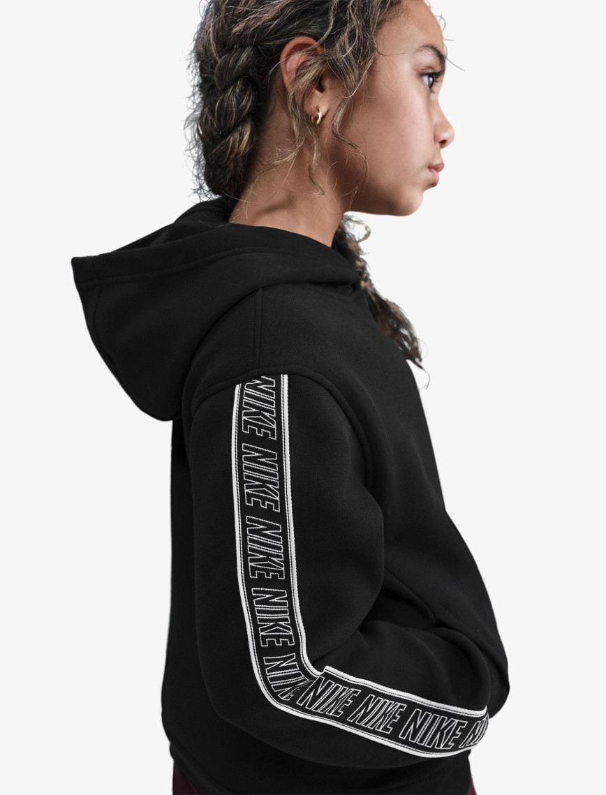 Nike Sportswear Club Fleece Çocuk Siyah Sweatshirt Nike Sportswear Club Fleece Çocuk Siyah Sweatshirt