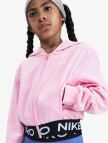 Nike Pro Dri-Fit Fleece Çocuk Pembe Sweatshirt Nike Pro Dri-Fit Fleece Çocuk Pembe Sweatshirt