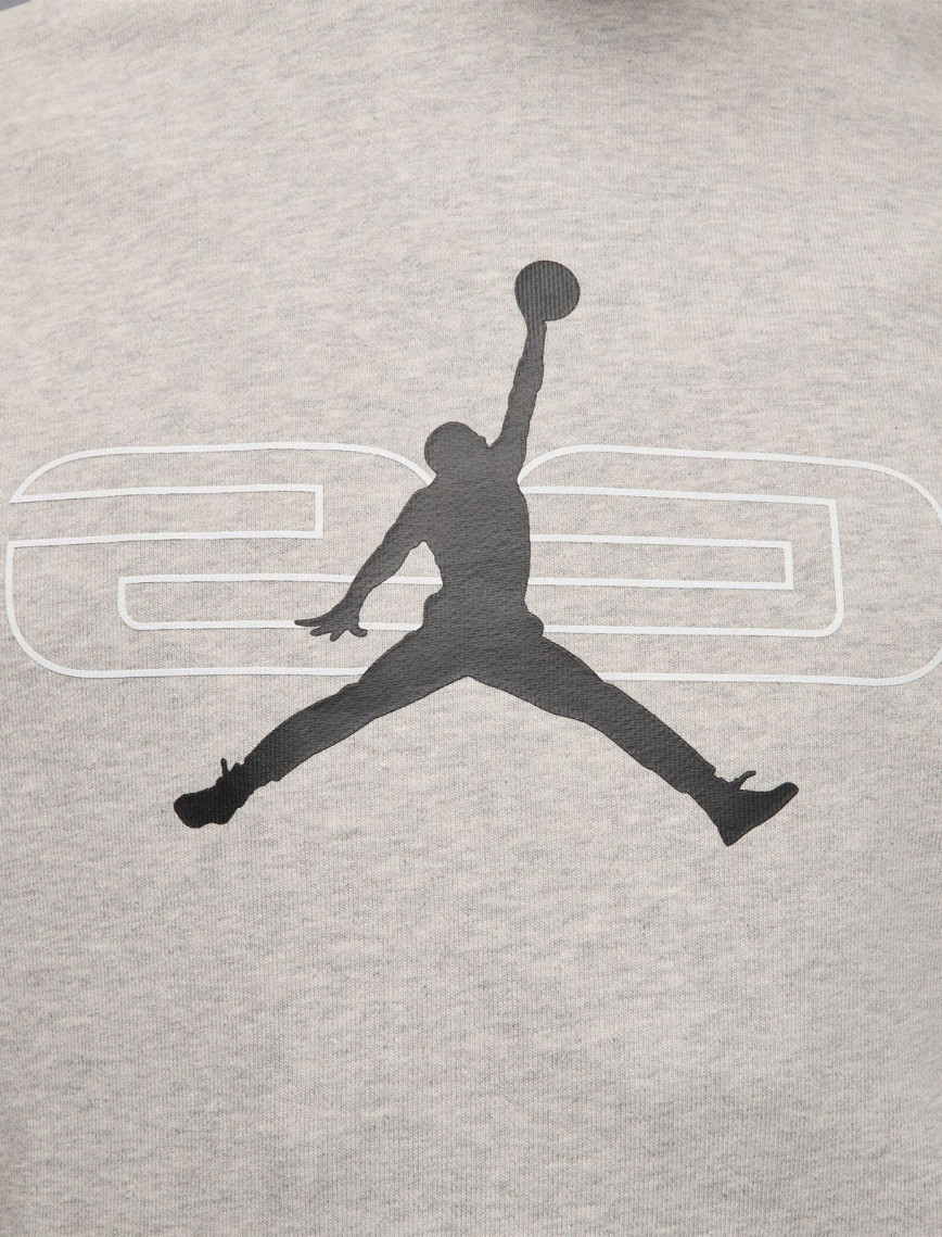Jordan Sport Crossover Graphic Fleece Erkek Gri Sweatshirt