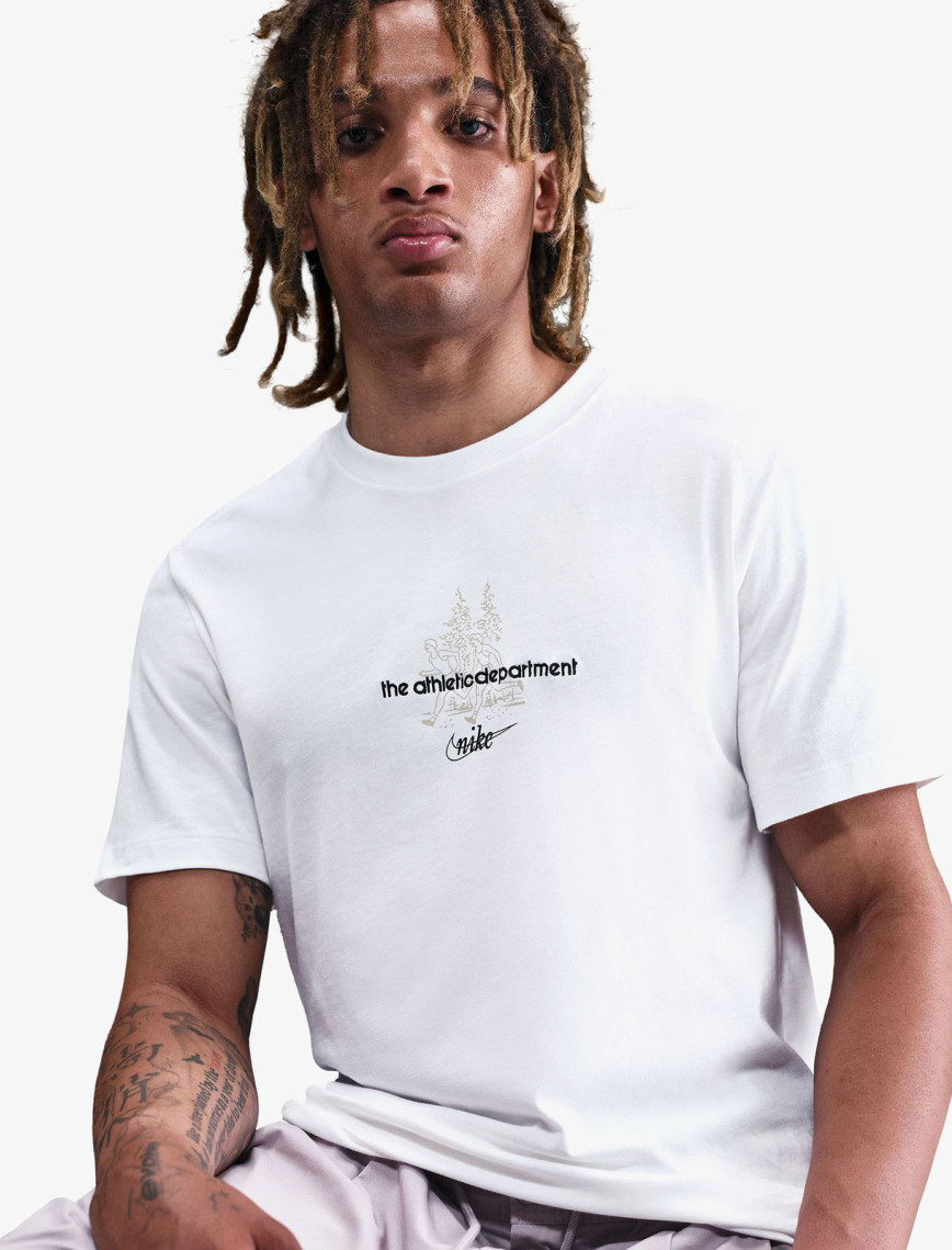 Nike Sportswear Club Erkek Beyaz T-Shirt Nike Sportswear Club Erkek Beyaz T-Shirt