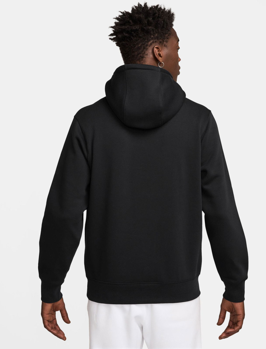 Nike Sportswear Club Neo Varsity Erkek Siyah Kapüşonlu Eşofman Üstü Nike Sportswear Club Neo Varsity Erkek Siyah Kapüşonlu Eşofman Üstü