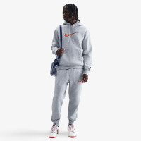 Nike Sportswear Club Neo Varsity Erkek Gri Kapüşonlu Eşofman Üstü Nike Sportswear Club Neo Varsity Erkek Gri Kapüşonlu Eşofman Üstü