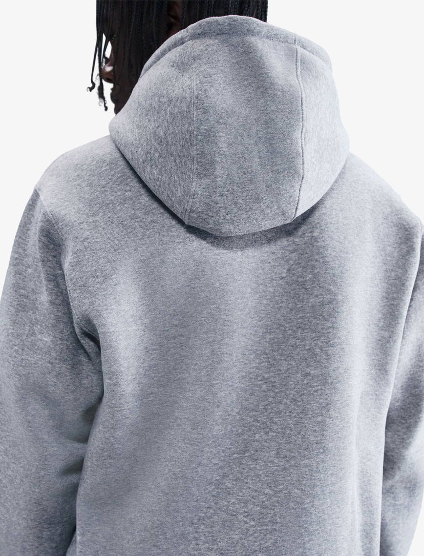 Nike Sportswear Club Neo Varsity Erkek Gri Kapüşonlu Eşofman Üstü Nike Sportswear Club Neo Varsity Erkek Gri Kapüşonlu Eşofman Üstü