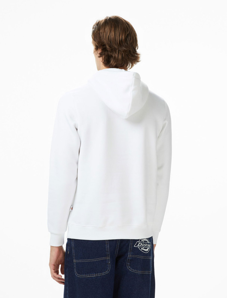 Dickies İcon Logo Erkek Beyaz Sweatshirt