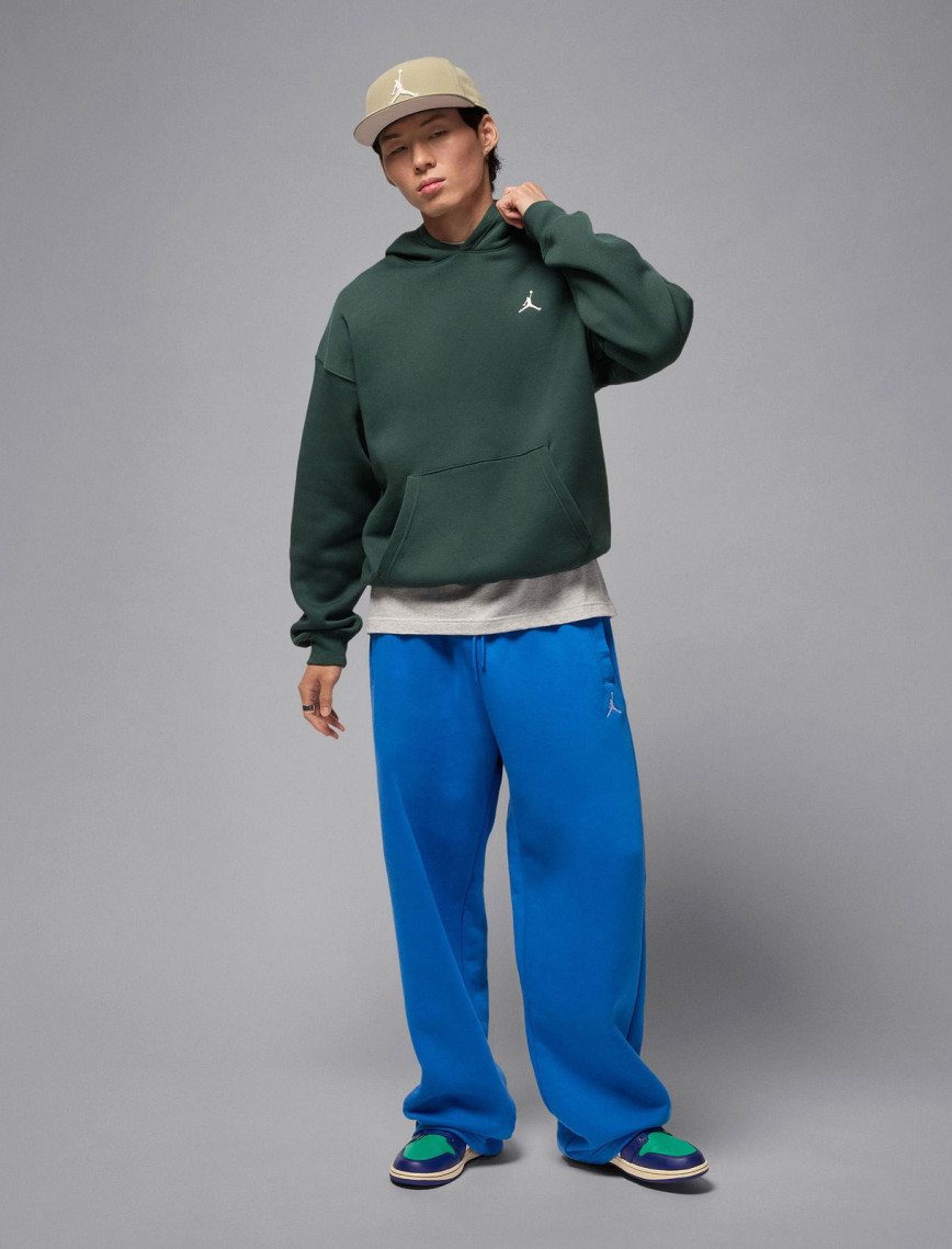 Jordan Brooklyn Fleece Erkek Yeşil Sweatshirt Jordan Brooklyn Fleece Erkek Yeşil Sweatshirt