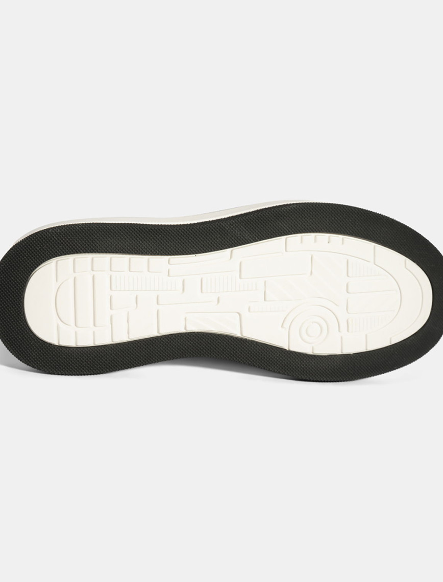 Erkek Beyaz Bağcıklı Deri Spor Ayakkabı Erkek Beyaz Bağcıklı Deri Spor Ayakkabı