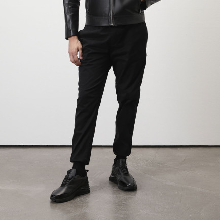 Alisa Siyah Erkek Deri Spor Ayakkabı