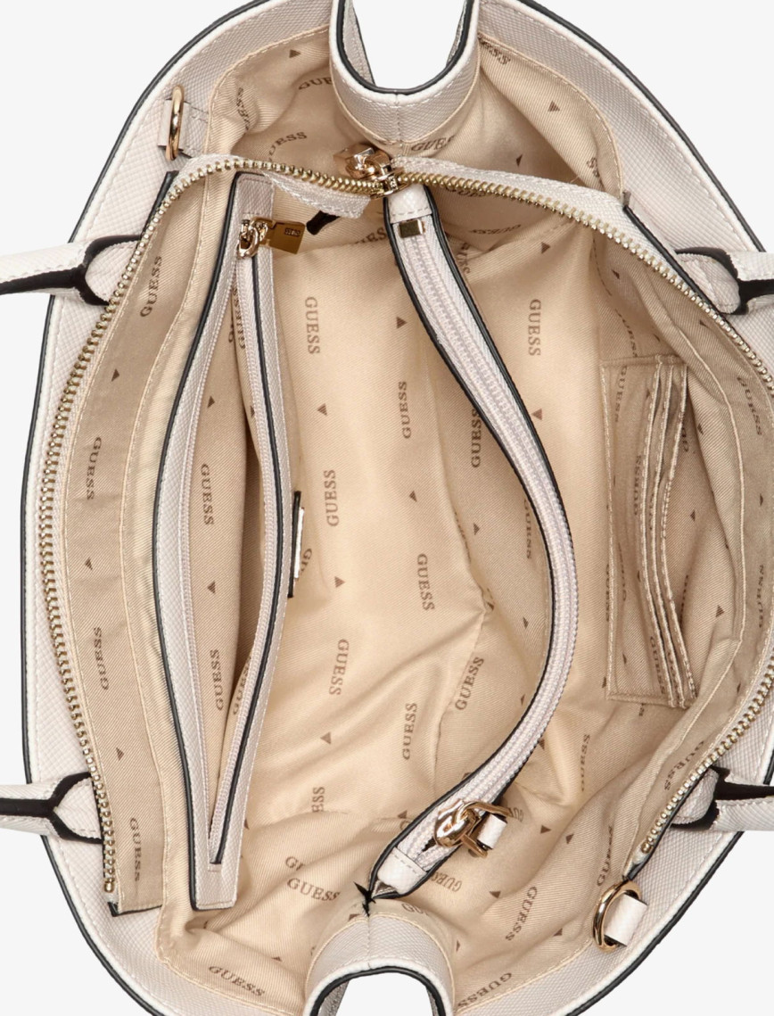 Guess Bolena Kadın Krem El Çantası Guess Bolena Kadın Krem El Çantası