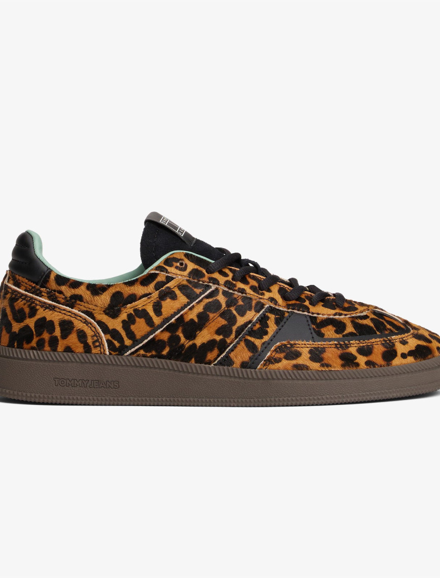 Tommy Hilfiger The Greenwich Edge Leopard Kadın Beyaz Sneaker Tommy Hilfiger The Greenwich Edge Leopard Kadın Beyaz Sneaker