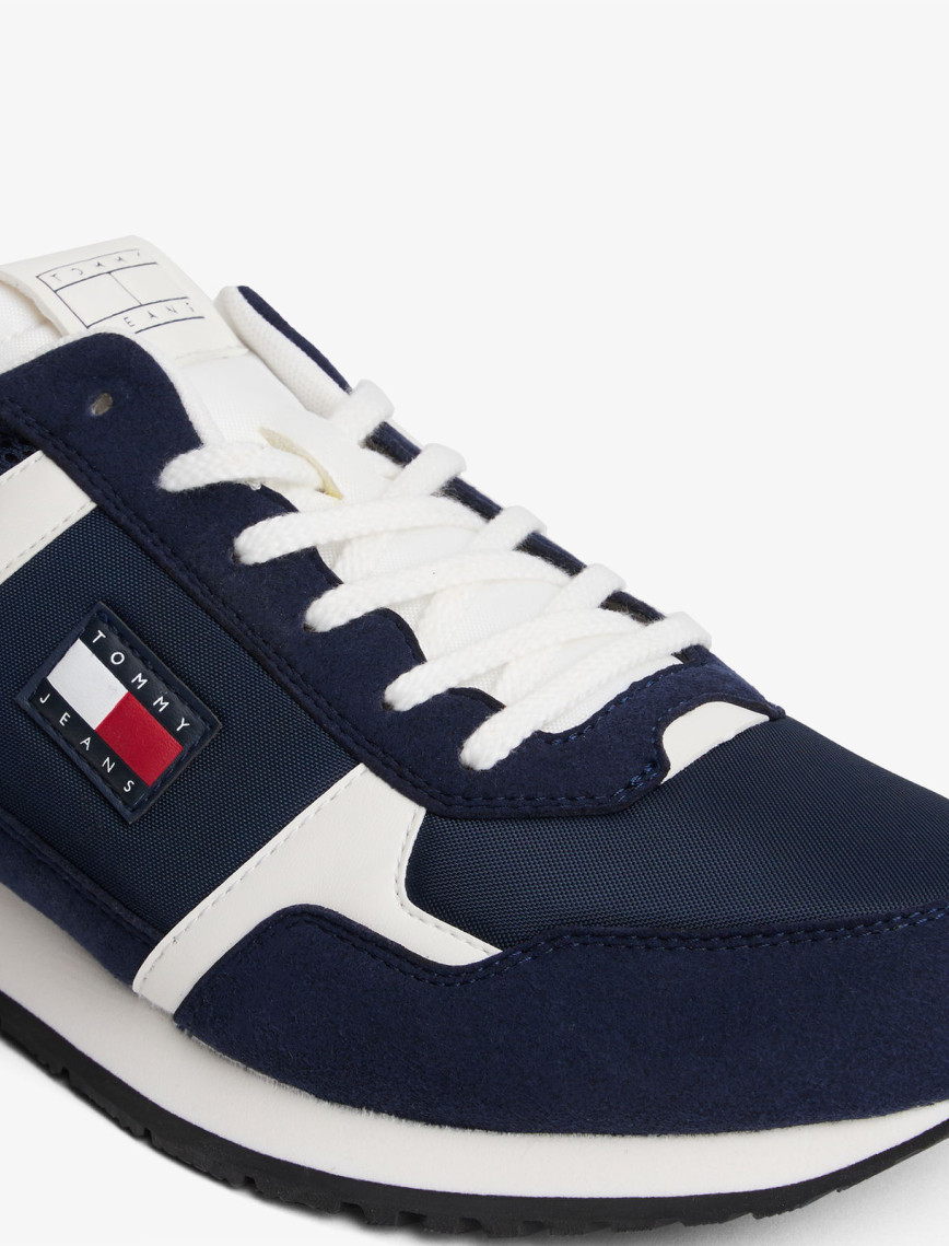 Tommy Jeans Runner Casual Erkek Mavi Sneaker Tommy Jeans Runner Casual Erkek Mavi Sneaker