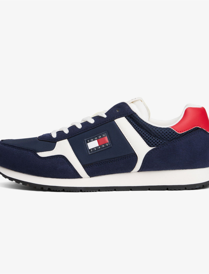 Tommy Jeans Runner Casual Erkek Mavi Sneaker Tommy Jeans Runner Casual Erkek Mavi Sneaker