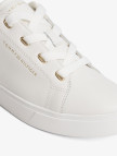 Tommy Hilfiger Casual Cupsole Kadın Beyaz Sneaker Tommy Hilfiger Casual Cupsole Kadın Beyaz Sneaker