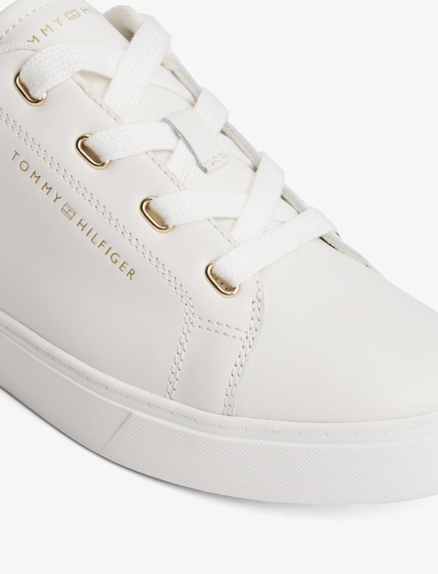 Tommy Hilfiger Casual Cupsole Kadın Beyaz Sneaker Tommy Hilfiger Casual Cupsole Kadın Beyaz Sneaker