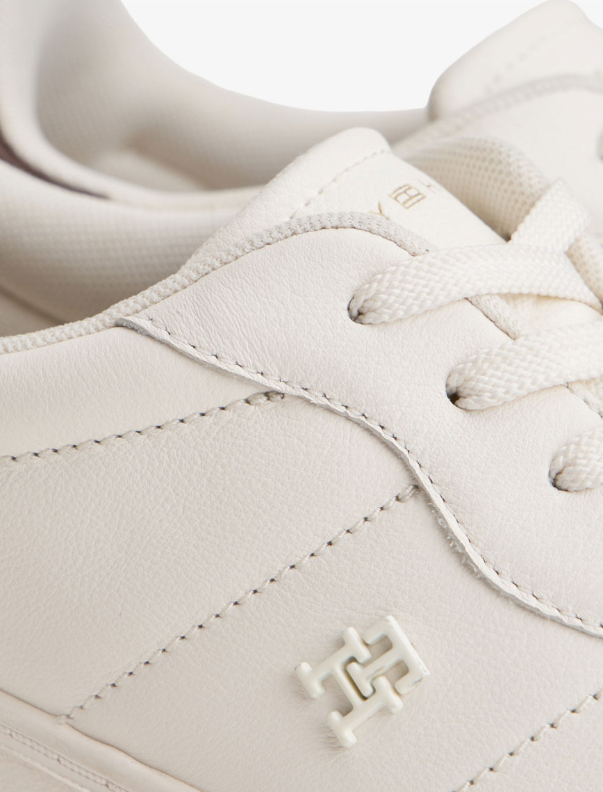 Tommy Hilfiger Heritage Shiny Kadın Beyaz Sneaker