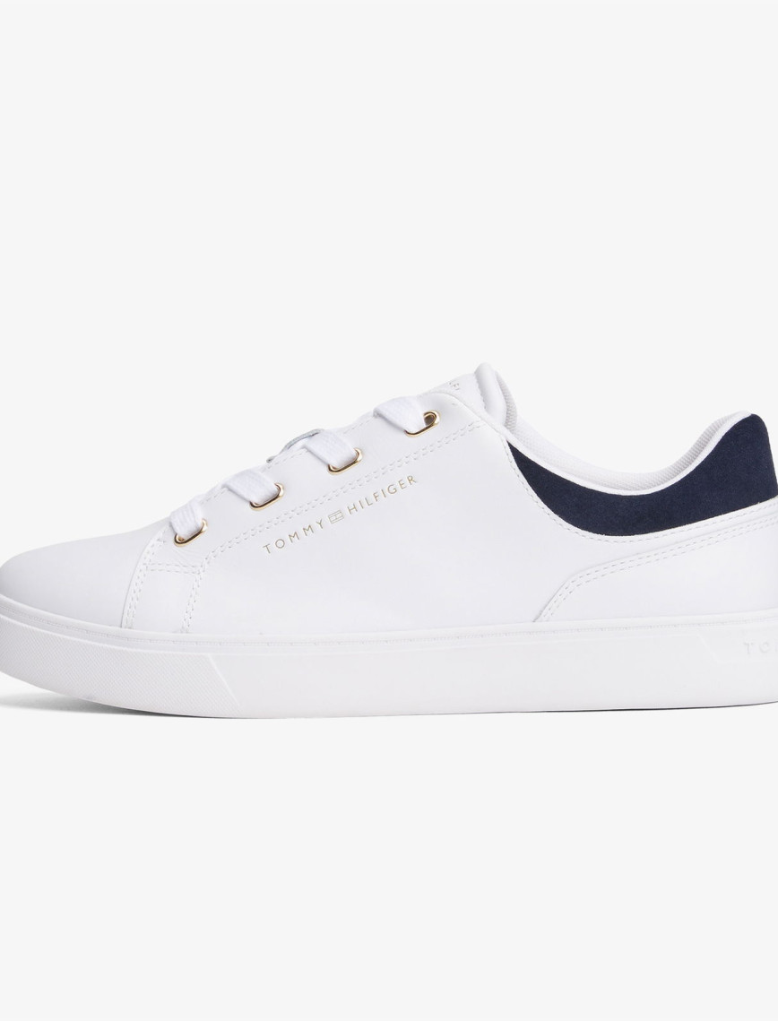 Tommy Hilfiger Casual Cupsole Kadın Beyaz Sneaker Tommy Hilfiger Casual Cupsole Kadın Beyaz Sneaker