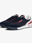 Tommy Hilfiger Retro Runner Mix Erkek Mavi Sneaker Tommy Hilfiger Retro Runner Mix Erkek Mavi Sneaker