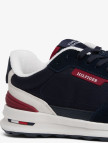 Tommy Hilfiger Retro Runner Mix Erkek Mavi Sneaker Tommy Hilfiger Retro Runner Mix Erkek Mavi Sneaker