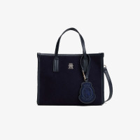 Tommy Hilfiger City Small Tote Melton Kadın Mavi El Çantası Tommy Hilfiger City Small Tote Melton Kadın Mavi El Çantası