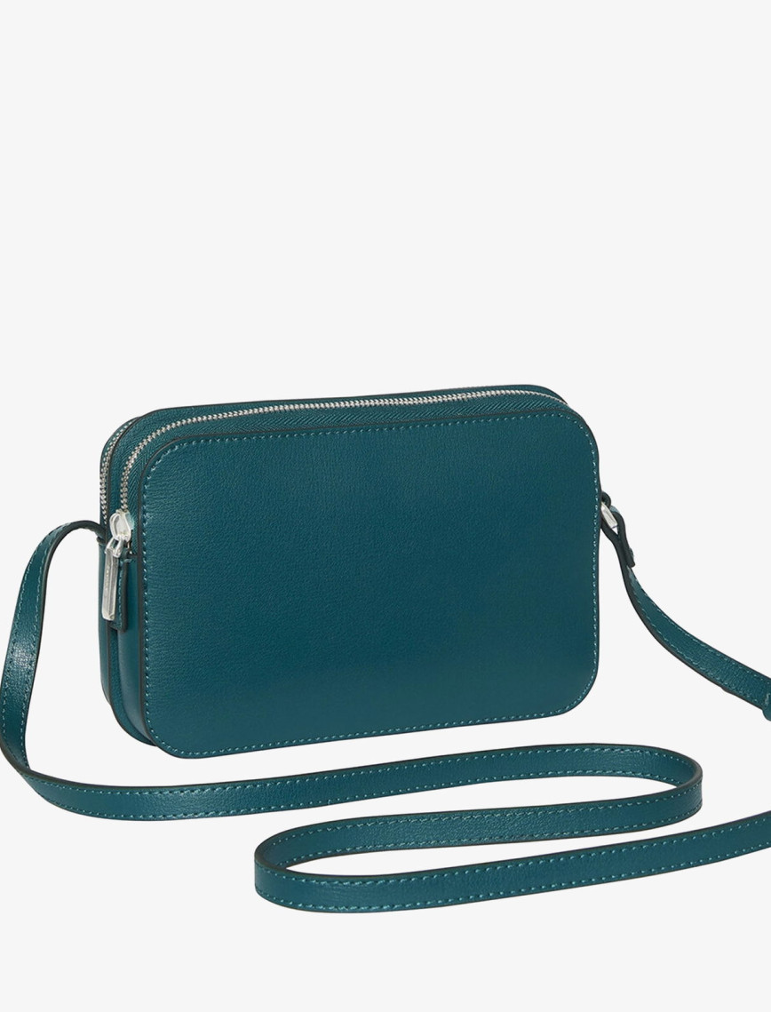 Calvin Klein Foil Logo Elongated Camera Kadın Yeşil El Çantası