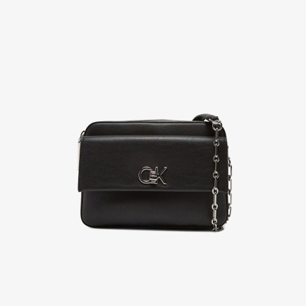 Calvin Klein Re-Lock Pocket Camera Kadın Siyah El Çantası