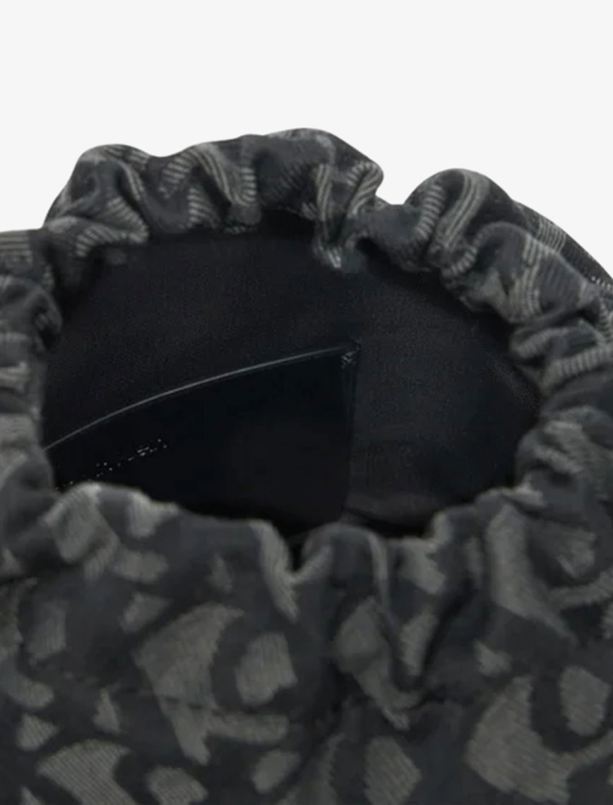 Calvin Klein Monogram Bucket Kadın Siyah El Çantası Calvin Klein Monogram Bucket Kadın Siyah El Çantası