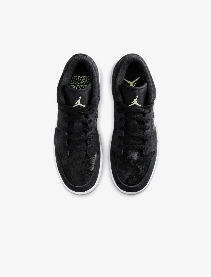 Jordan Air 1 Low Genç Çocuk Siyah Spor Ayakkabı Jordan Air 1 Low Genç Çocuk Siyah Spor Ayakkabı