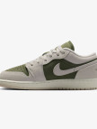 Jordan Air 1 Low SE Genç Çocuk Haki Spor Ayakkabı Jordan Air 1 Low SE Genç Çocuk Haki Spor Ayakkabı