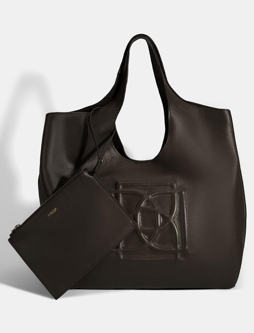 Kadın Siyah Deri Hobo Çanta Kadın Siyah Deri Hobo Çanta