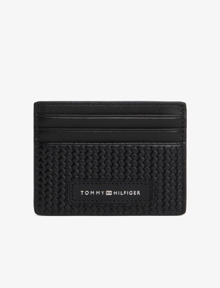 Tommy Hilfiger Woven Texture Erkek Siyah Kartlık Tommy Hilfiger Woven Texture Erkek Siyah Kartlık