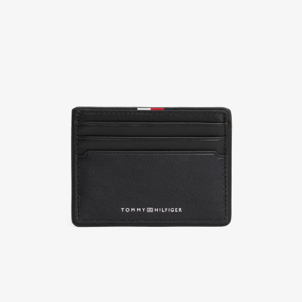 Tommy Hilfiger Corp Erkek Siyah Kartlık
